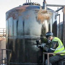 Антикоррозионная покраска емкости в Астане