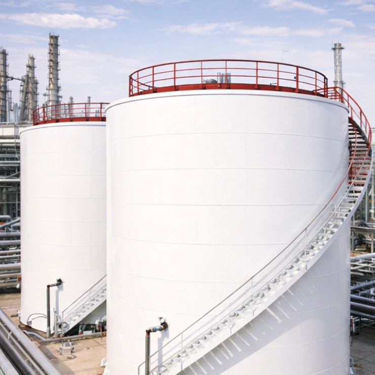 Нефтестойкая покраска емкостей в Казахстане фото 2