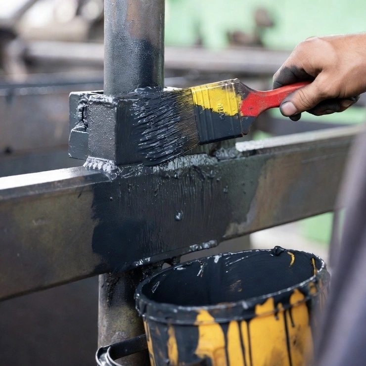 Химстойкая покраска металлоконструкции в Казахстане фото 2