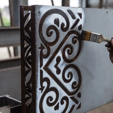 Декоративная покраска металлоконструкций в Казахстане