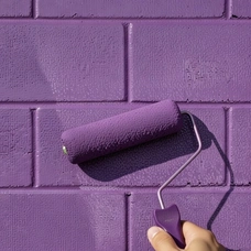 Покраска фасада по кирпичу в Казахстане