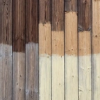 Покраска фасада по дереву в Казахстане миниатюра 2